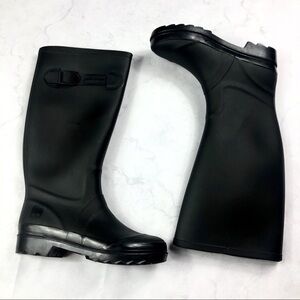 [Marc Jacobs] Matte Black Skull Rain Boots